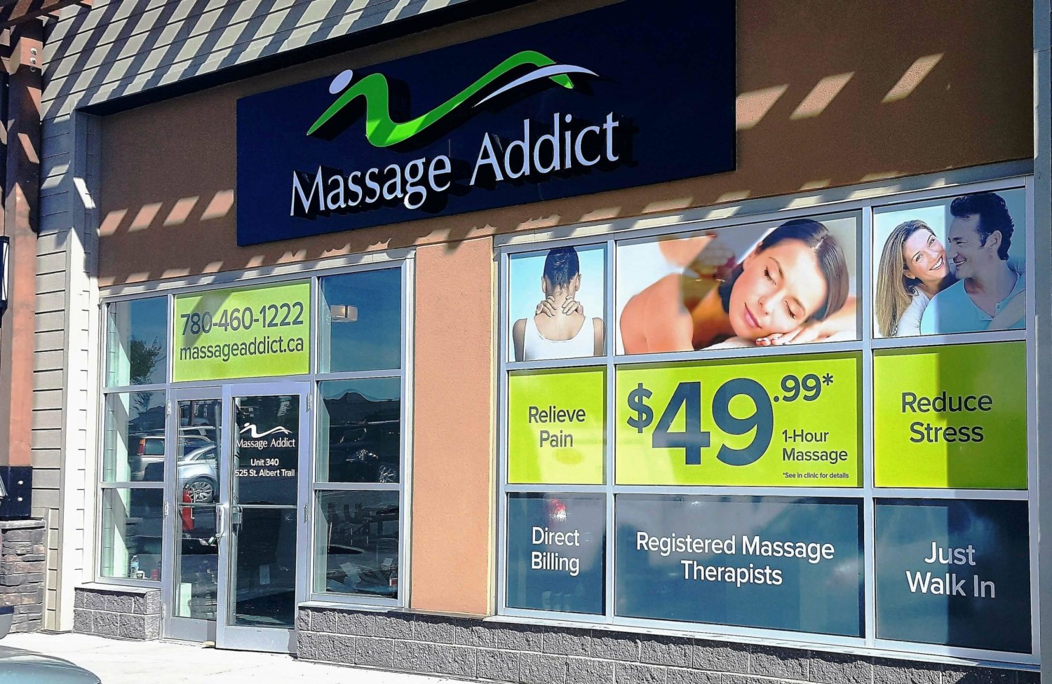 Massage Addict Arttec Signs Canada S Signage Experts